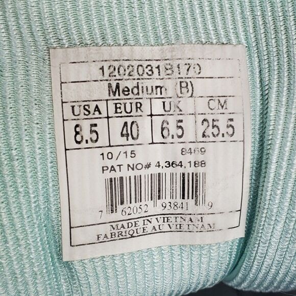 BROOKS Shoes GTS-16 Womens Size 8.5 Silver Blue Running Athletic 1202031B170 - Picture 13 of 13